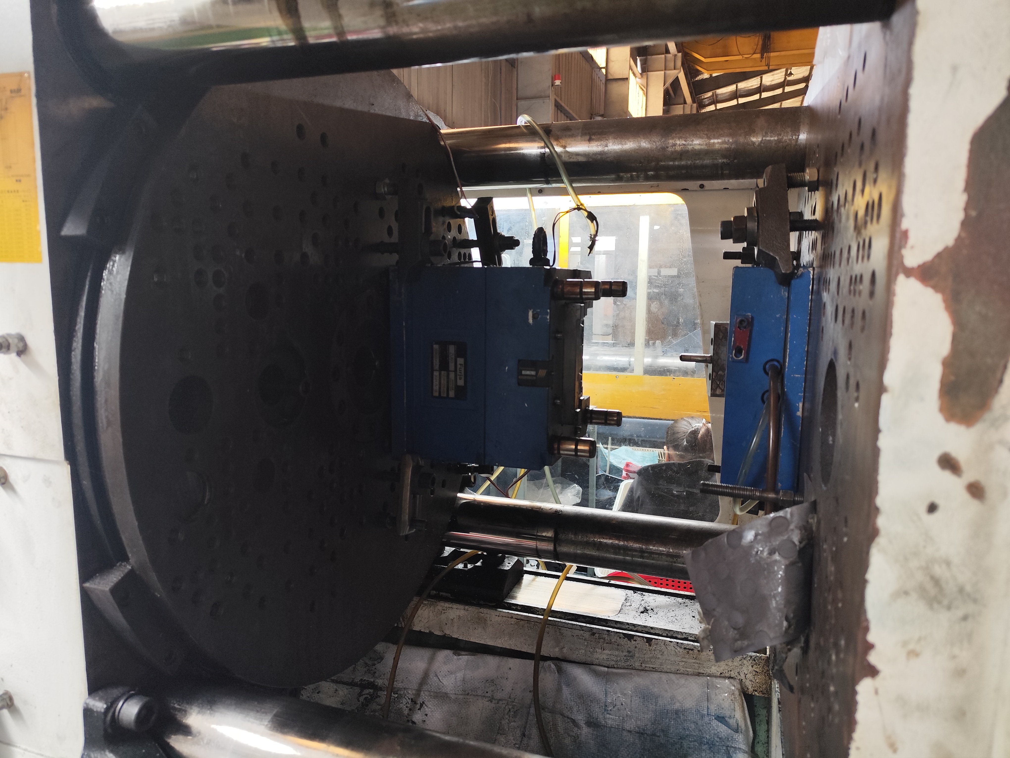 Mold on machine